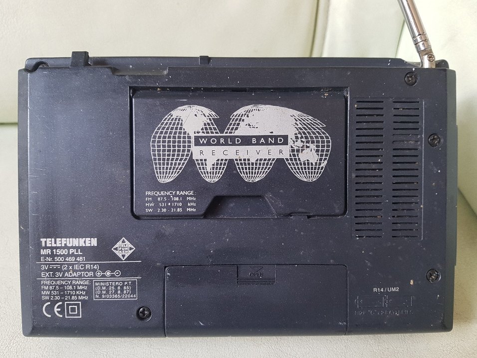 Siyah Telefunken Dijital Radyo - Görsel 4