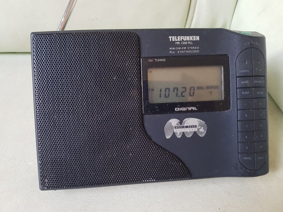 Siyah Telefunken Dijital Radyo - Görsel 5