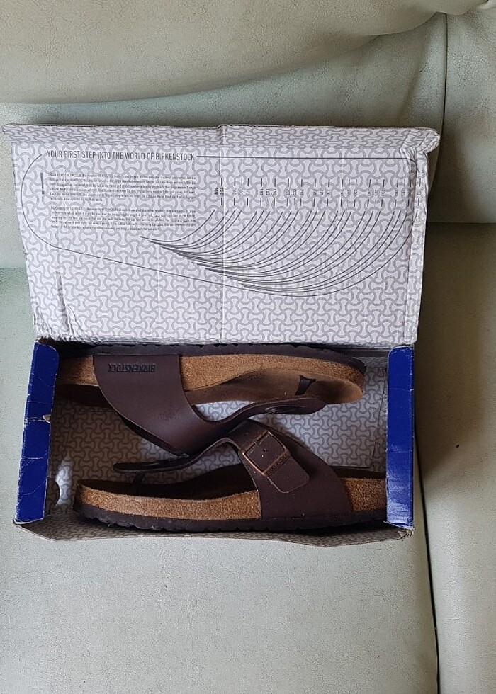 Birkenstock terlik. Kutulu. Orijinal - Görsel 5