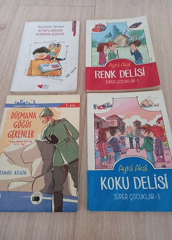 4 Çocuk Kitabı Seti - Süper Çocuklar Serisi