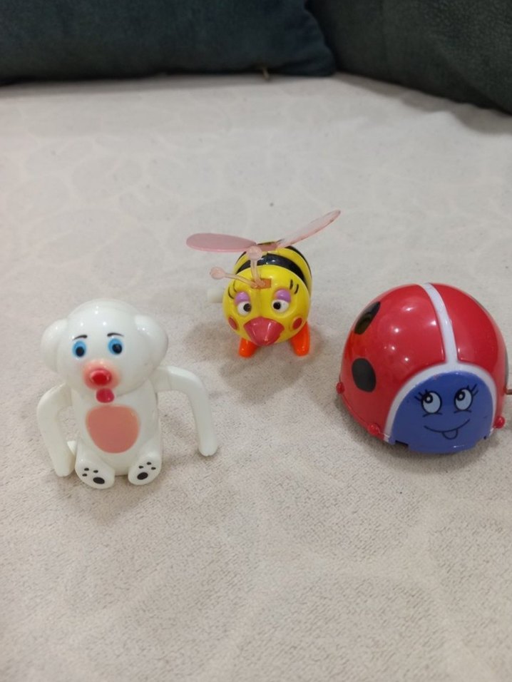 Renkli Çocuk Oyuncakları Seti.  hareketli - Görsel 3