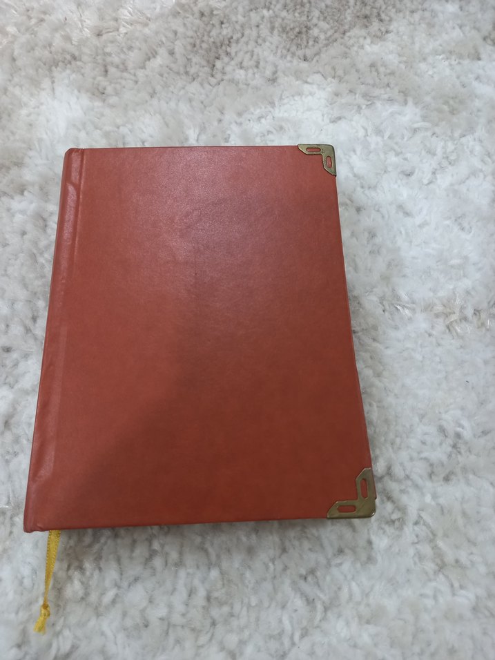 Kahverengi küçük boy ajanda. Yeni kullanılmadı - Görsel 4