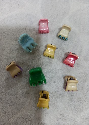 Renkli minik mandal tokalar. - Görsel 2