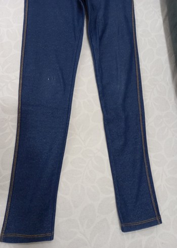 Kız Çocuk Füme tayt görünümlü pantalon.12-13 yş. DEFACTO - Görsel 2