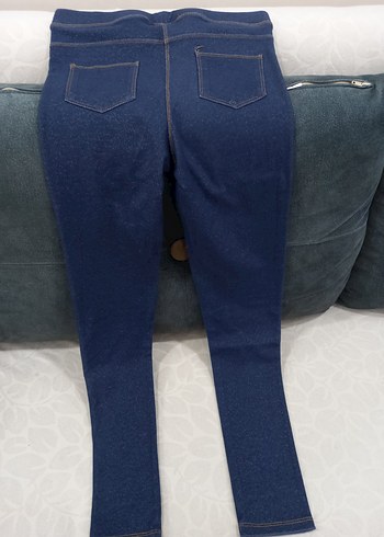 Kız Çocuk Füme tayt görünümlü pantalon.12-13 yş. DEFACTO - Görsel 4