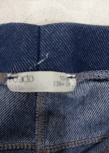 Kız Çocuk Füme tayt görünümlü pantalon.12-13 yş. DEFACTO - Görsel 5