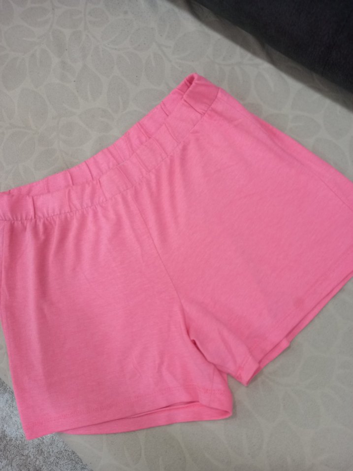 Pembe kız çocuk şort. DEFACTO 12-13 yaş - Görsel 4