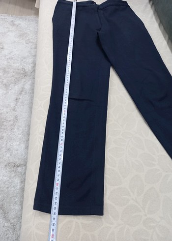 Kız çocuk Lacivert Kumaş Pantolon. 12-13 yaş. sorunsuz - Görsel 2