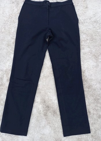 Kız çocuk Lacivert Kumaş Pantolon. 12-13 yaş. sorunsuz - Görsel 4