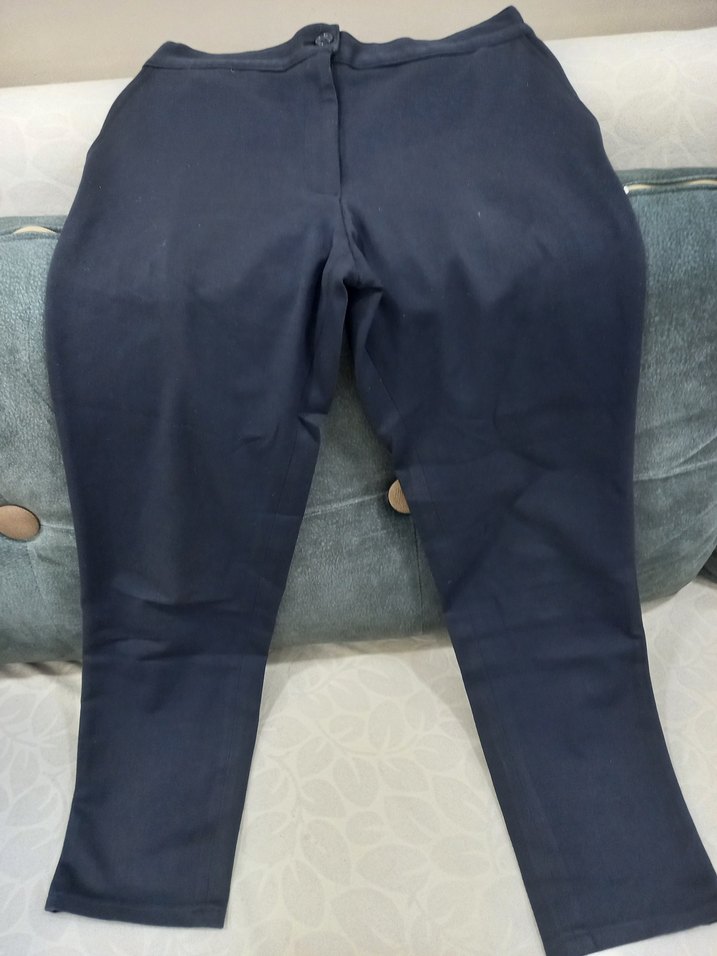 Kız çocuk Lacivert Kumaş Pantolon. 12-13 yaş. sorunsuz - Görsel 3