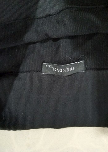 Siyah Midi Spor Tayt. sorunsuz. S - Görsel 5