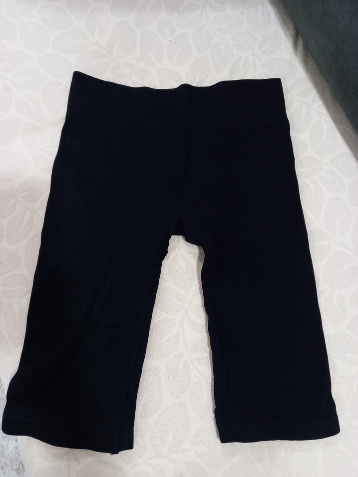 Siyah Midi Spor Tayt. sorunsuz. S - Görsel 2