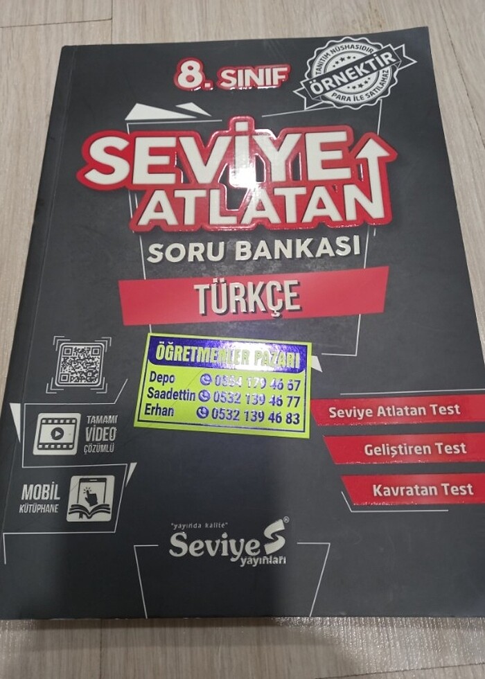 8.SINIF  SORU Bankası  Seviye Atlatan  - Görsel 4