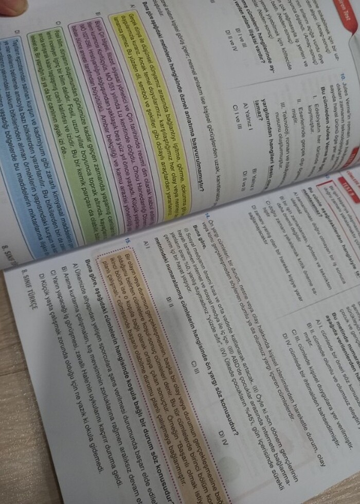 8.SINIF  SORU Bankası  Seviye Atlatan  - Görsel 5