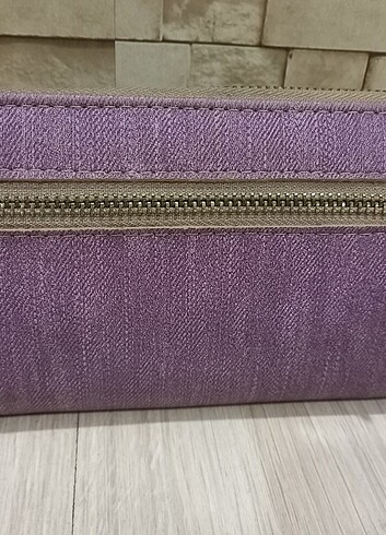 Geniş cüzdan. 3 gözlü fermuarlı - Görsel 4