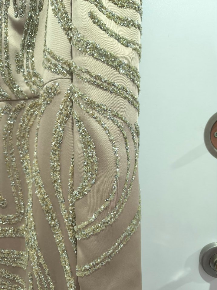 Uzun Kollu Abiye Elbise - Görsel 3