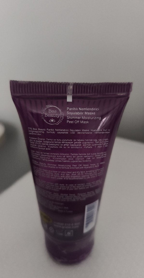2Lİ FİYATTIR. Bee Beauty Parlatıcı ve Nemlendirici Maske 50 ml - Görsel 3