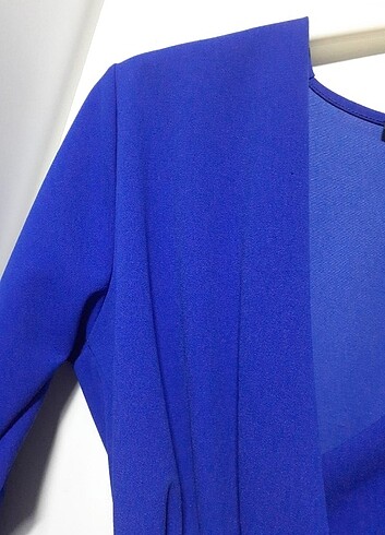 m Beden lacivert Renk YANDAN BAGLAMALI BLAZER