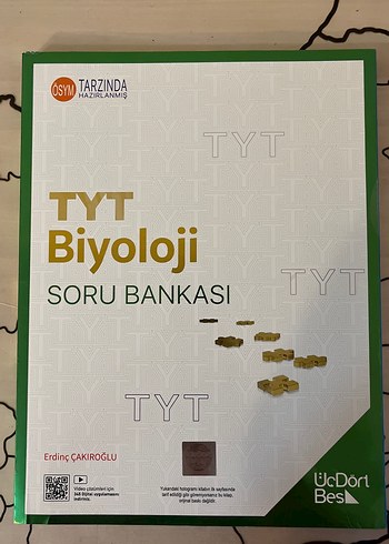 TYT Biyoloji Soru Bankası - ÜçDörtBeş