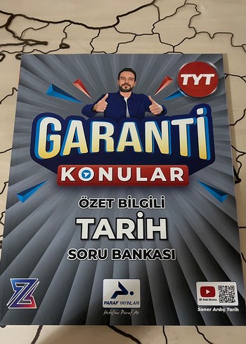 TYT Tarih Soru Bankası - Garanti Konular paraf yayınları