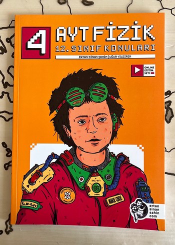 AYT Fizik 12. Sınıf Konuları Kitabı Ertan sinan şahin