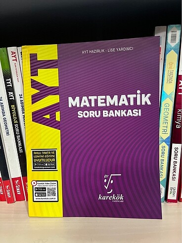 Karekök yayınları Ayt matematik soru bankası