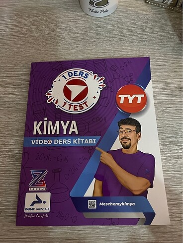 Paraf yayınları Z takımı tyt kimya video ders kitabı