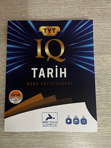 Paraf yayınları IQ Tarih Soru Bankası