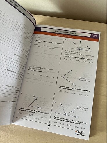  Beden Kafadar yayınları geometri soru bankası