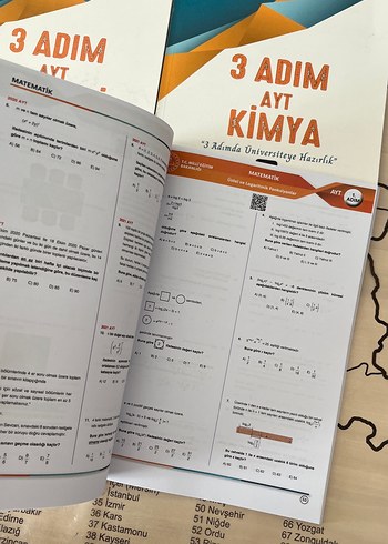 Beden 3 Adım AYT Biyoloji, Kimya, Fizik, Matematik Seti Meb