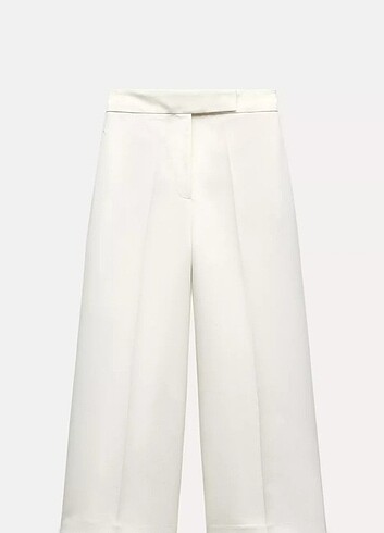 Zara yüksek bel culotte pantolon 