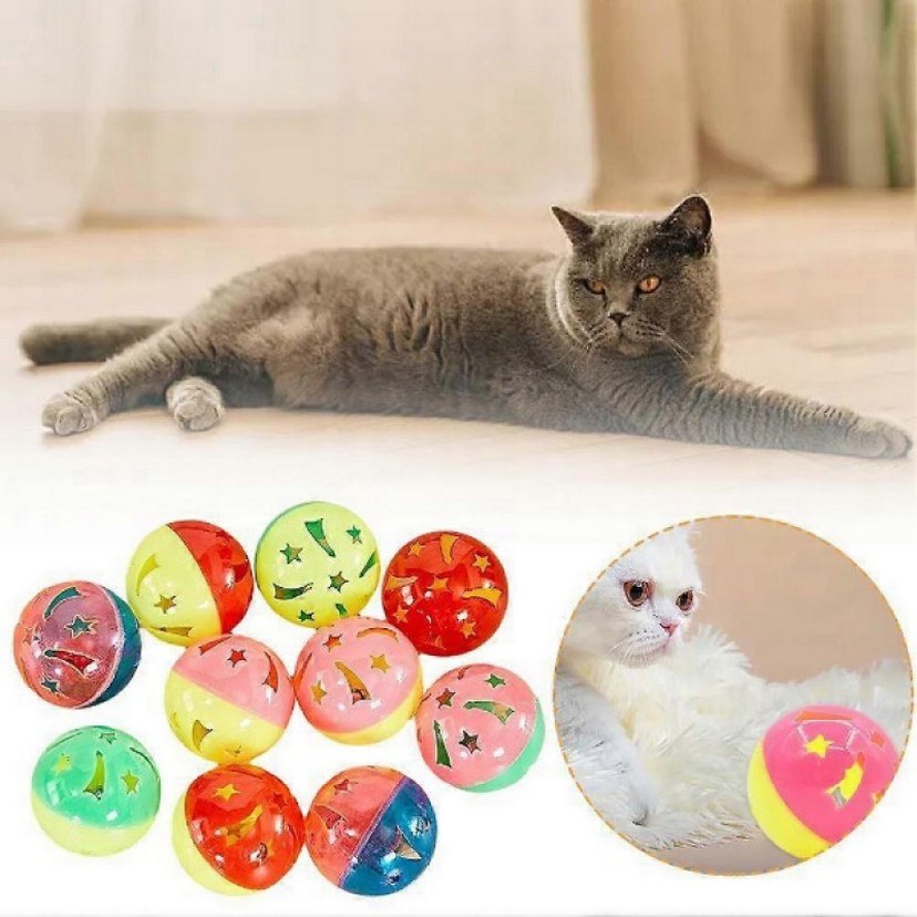 Renkli Kedi Oyuncak Topları Seti - Görsel 3