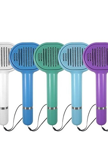 Çok Fonksiyonlu Evcil Hayvan Tüy Temizleyici Fırça - Görsel 2