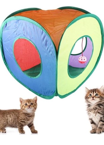 Oyuncak Toplu Kedi Oyun Tüneli - Görsel 3