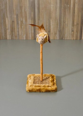 Sesli Oyuncaklı Kedi Tırmalama Tahtası - Görsel 2