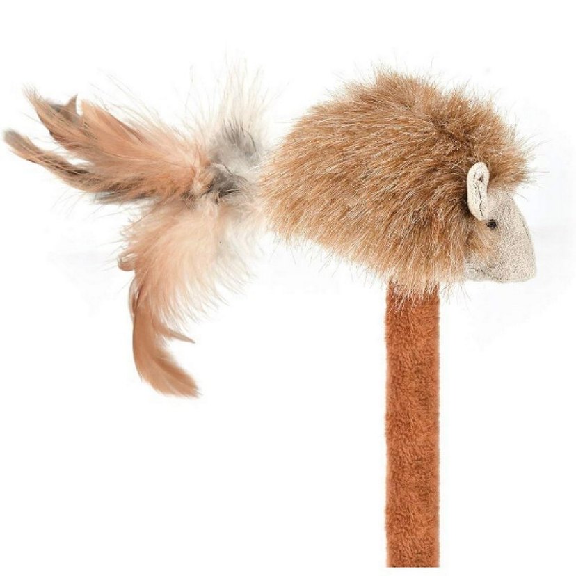 Sesli Oyuncaklı Kedi Tırmalama Tahtası - Görsel 5