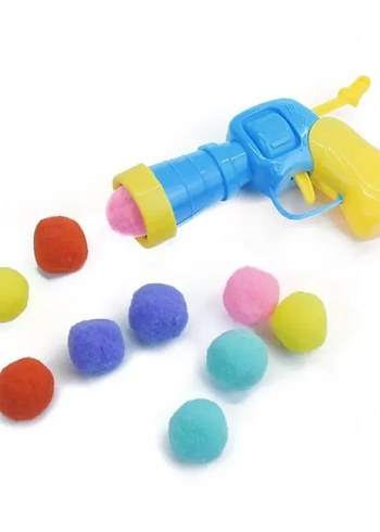 PELUŞ TOP ATAN İNTERAKTİF KEDİ OYUNCAĞI - Görsel 2