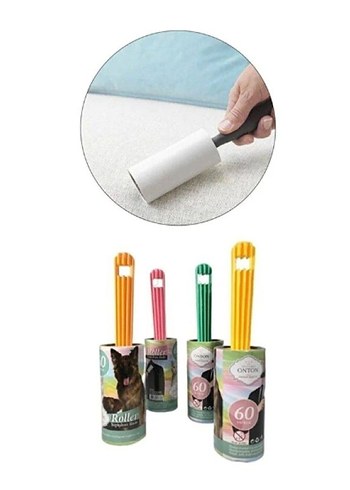 Tüy Toplama Seti- 60 Yaprak Rulo ve Manyetik Tüy Toplama Aparatı - Görsel 2