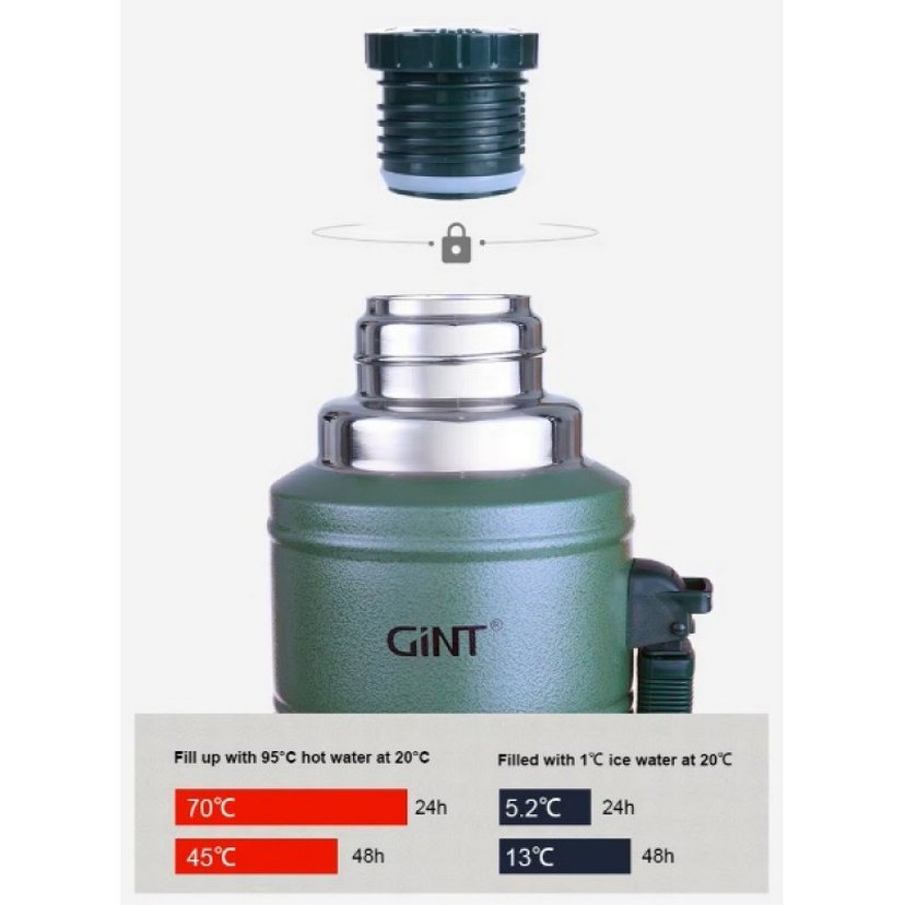 1.25 Litre Vakumlu Çelik Termos - Görsel 2