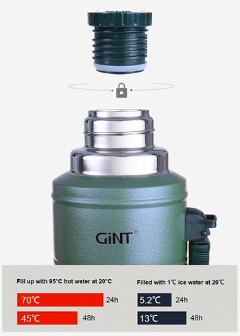 1.25 Litre Vakumlu Çelik Termos - Görsel 2