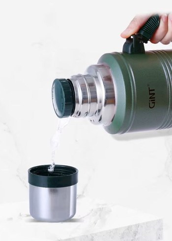 1.25 Litre Vakumlu Çelik Termos - Görsel 5