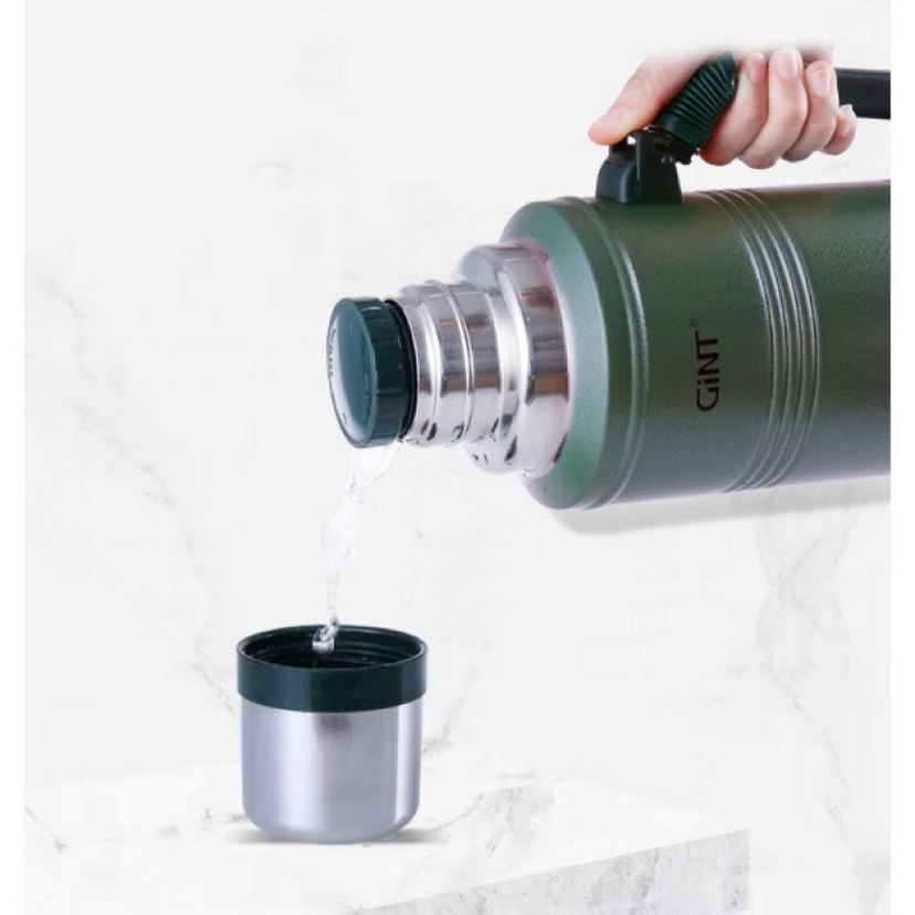 1.25 Litre Vakumlu Çelik Termos - Görsel 5