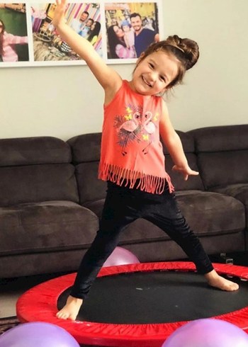 102 cm (40 inç) Kırmızı Trambolin - Görsel 2