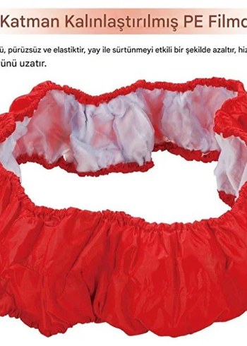 102 cm (40 inç) Kırmızı Trambolin - Görsel 6