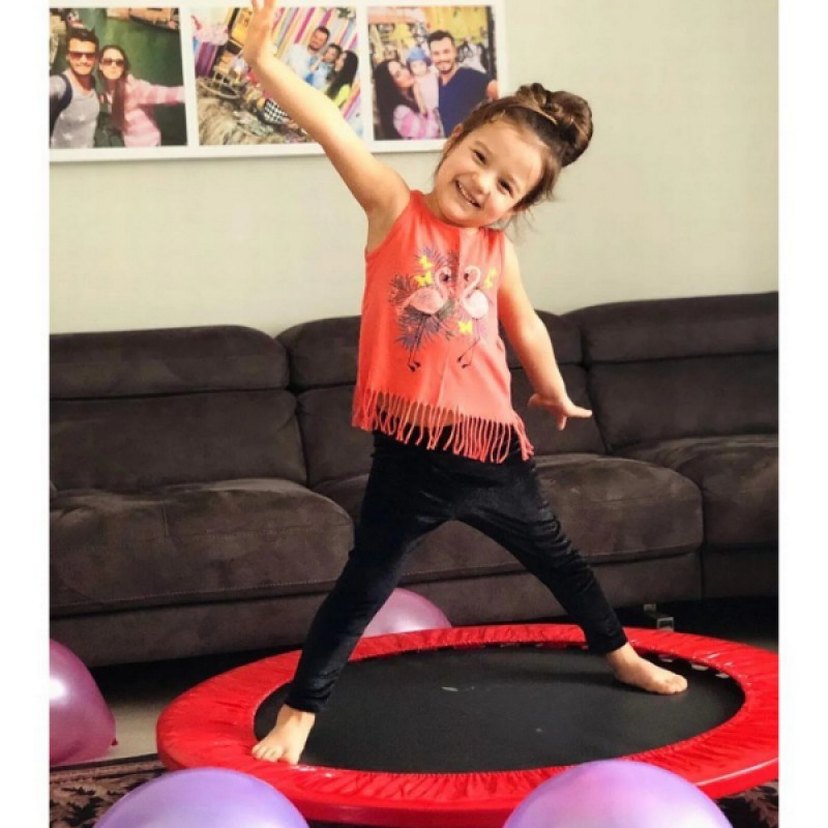 102 cm (40 inç) Kırmızı Trambolin - Görsel 2