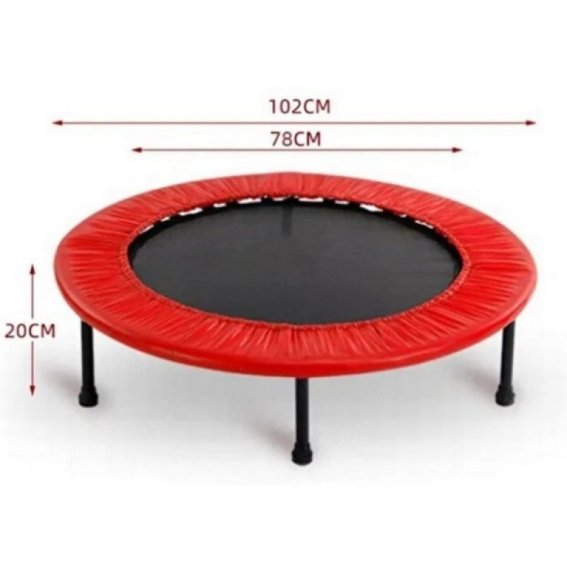 102 cm (40 inç) Kırmızı Trambolin - Görsel 3
