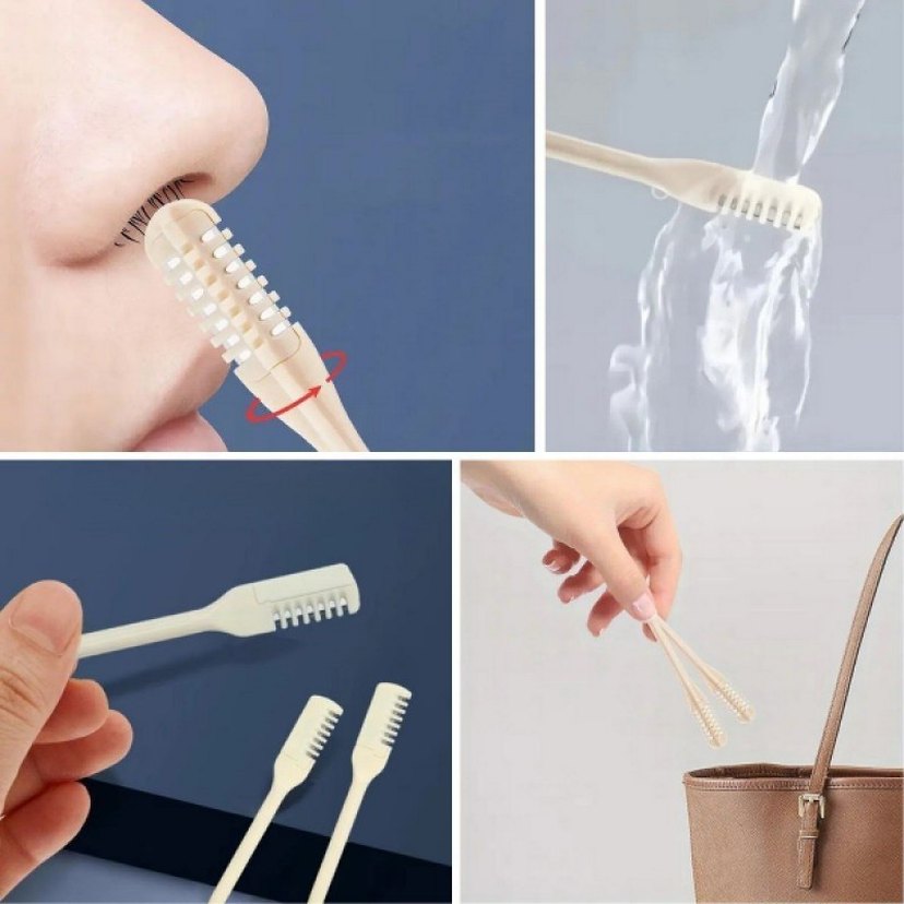 2'si 1 Arada Kutulu Burun Kıl Alma ve Kulak Temizleme Aparatı - Görsel 5