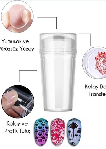 Tırnak Süs Damgası French Stamper - Görsel 2