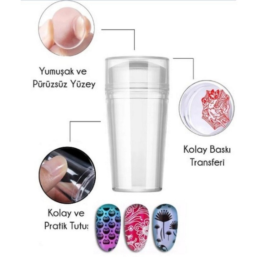 Tırnak Süs Damgası French Stamper - Görsel 2