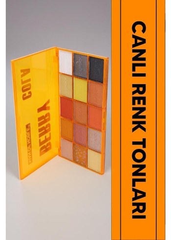 15 Renkli Sedefli Mat Far Paleti - 2'li Set - Görsel 2